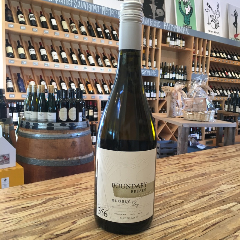 Boundary Breaks No. 356 Finger Lakes Sparkling Riesling 2017 Riesling New York Finger Lakes
