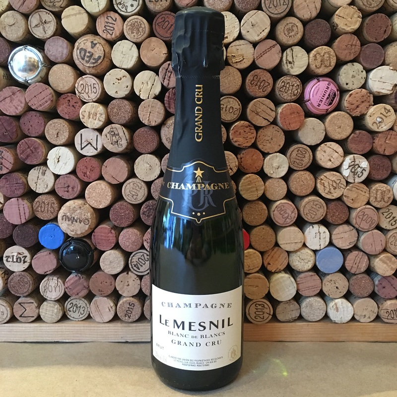 Champagne Le Mesnil Brut Grand Cru Blanc de Blancs NV 375ml Chardonnay Burgundy Champagne