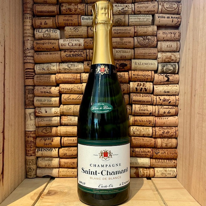 Champagne Saint-Chamant Blanc de Blancs Brut NV Chardonnay Burgundy Champagne