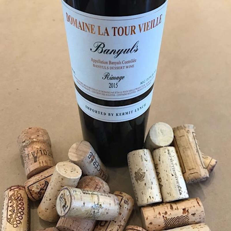 Dom de La Tour Vieille Banyuls Rimage 2015 500ml Grenache Rhone Banyuls
