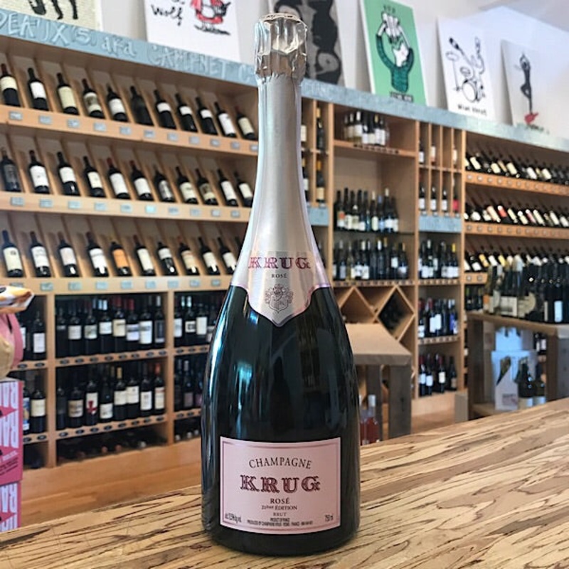 Krug Champagne Ros Brut 24th Edition Champagne Blend Burgundy Champagne