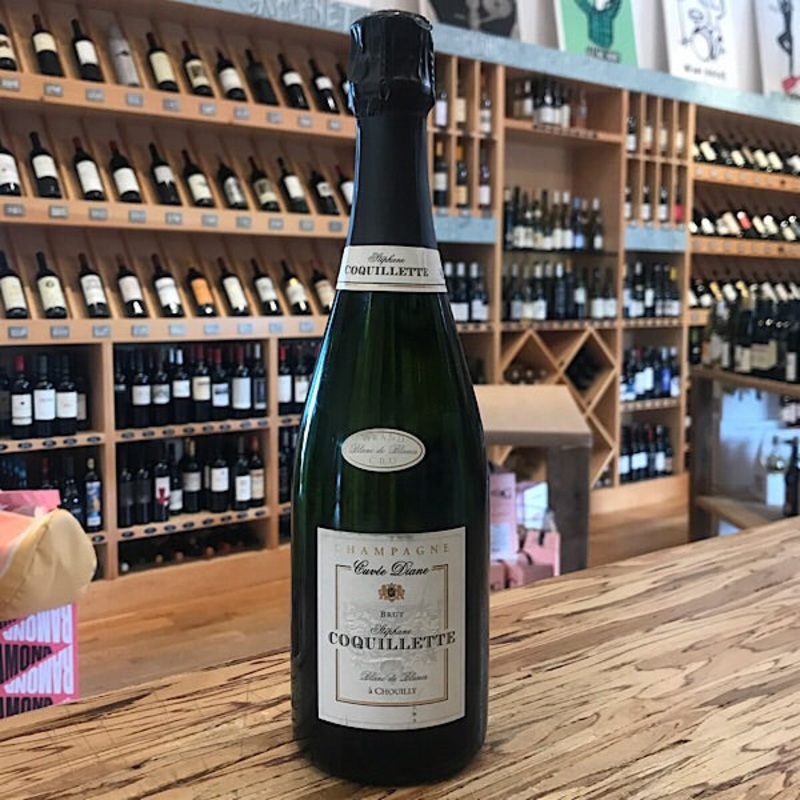 Stephane Coquillette ‘Cuvee Diane’ Blanc de Blancs NV Chardonnay Burgundy Champagne