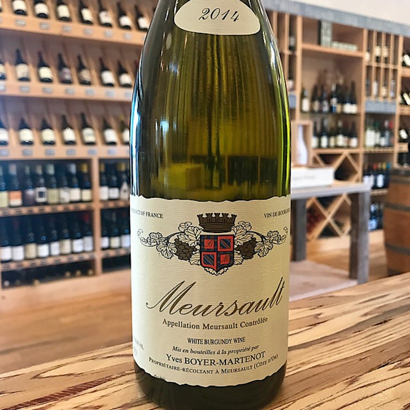 Yves Boyer-Martenot Meursault 2016 Chardonnay Burgundy Meursault