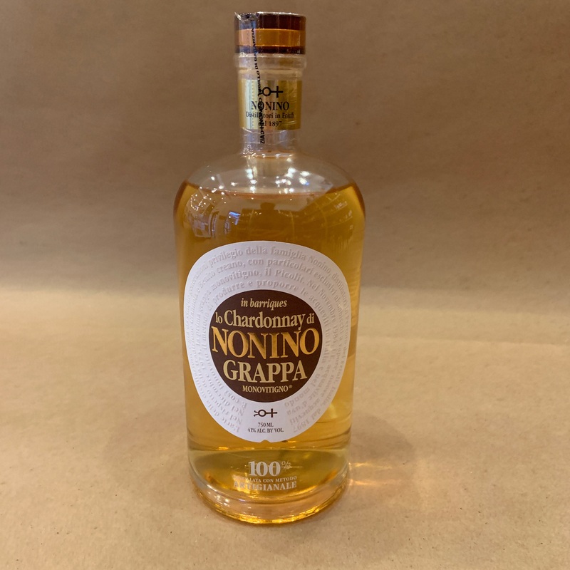 Nonino Lo Chardonnay Grappa 750ml EAU DE VIE