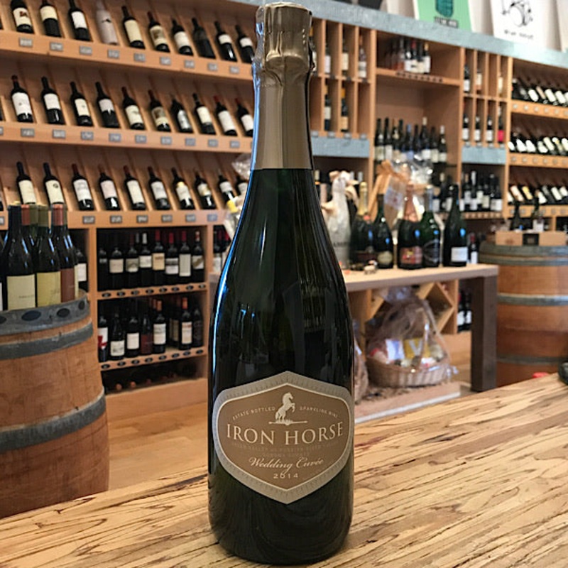 Iron Horse ‘Wedding Cuvee’ Brut 2014 Pinot Noir, Chardonnay California Green Valley of Russia River Valley
