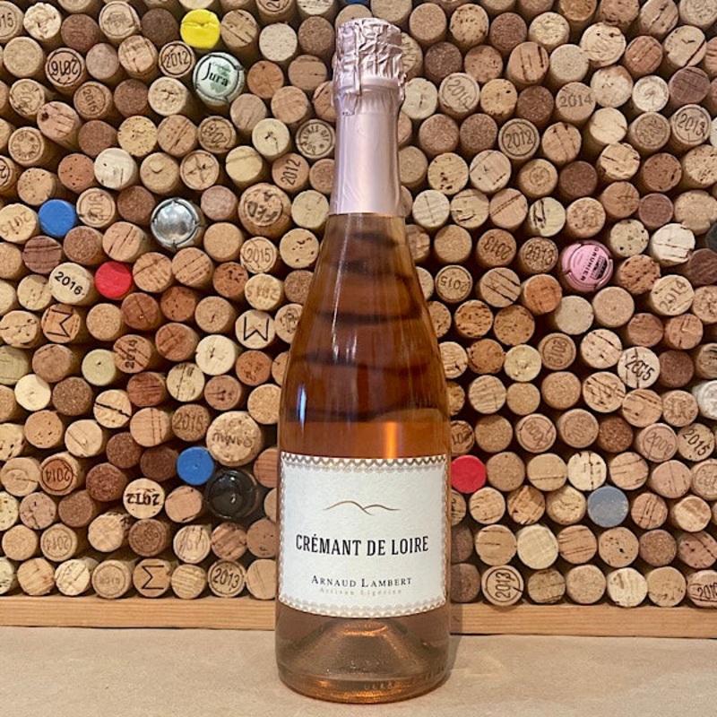 Domaine Arnaud Lambert Cremant de Loire Breze Rose NV 100% Cabernet Franc Regular
