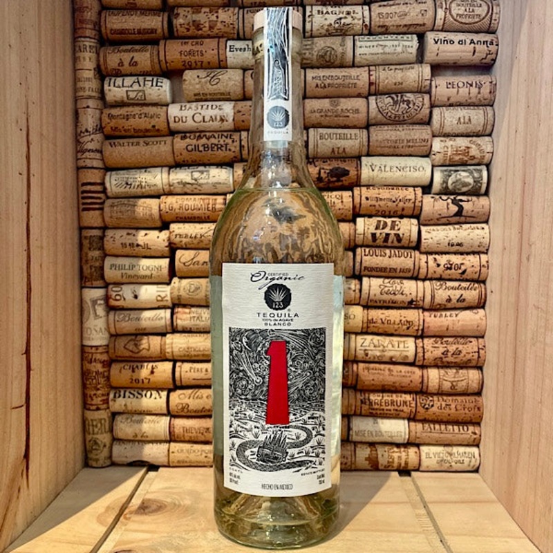 123 Tequila Blanco Organic Uno 750ml Regular