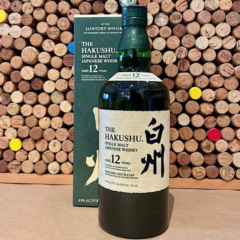 The Hakushu Single Malt Japanese Whisky 12Yr 750ml