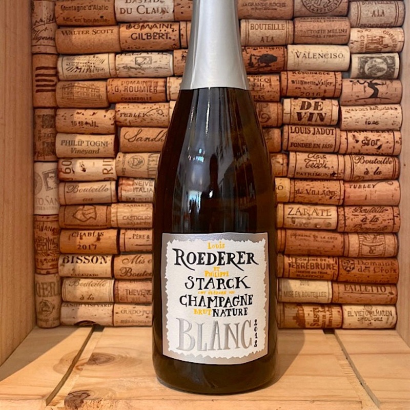 Louis Roederer Brut Nature Philippe Starck Label 2015