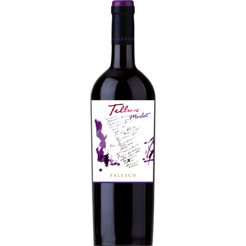 2014 Famiglia Cotarella Falesco ‘Tellus’ Merlot Umbria IGT 750ML Umbria