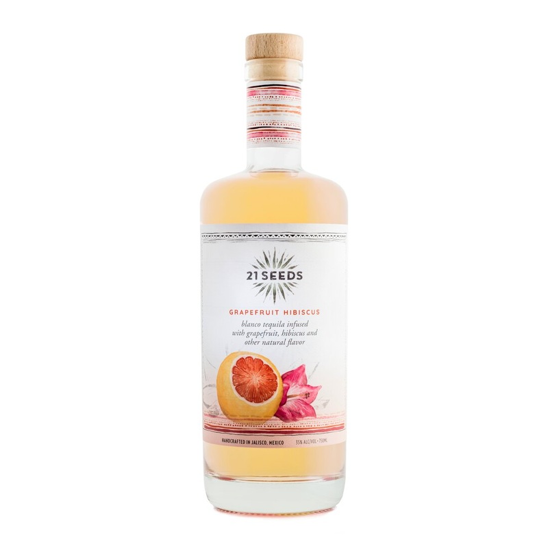 21 Seeds Tequila Blanco Grapefruit Hibiscus 750ML