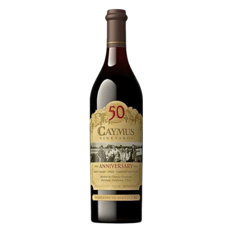 Caymus Vineyards Cabernet Sauvignon (50th Anniversary) 2022 750ML California