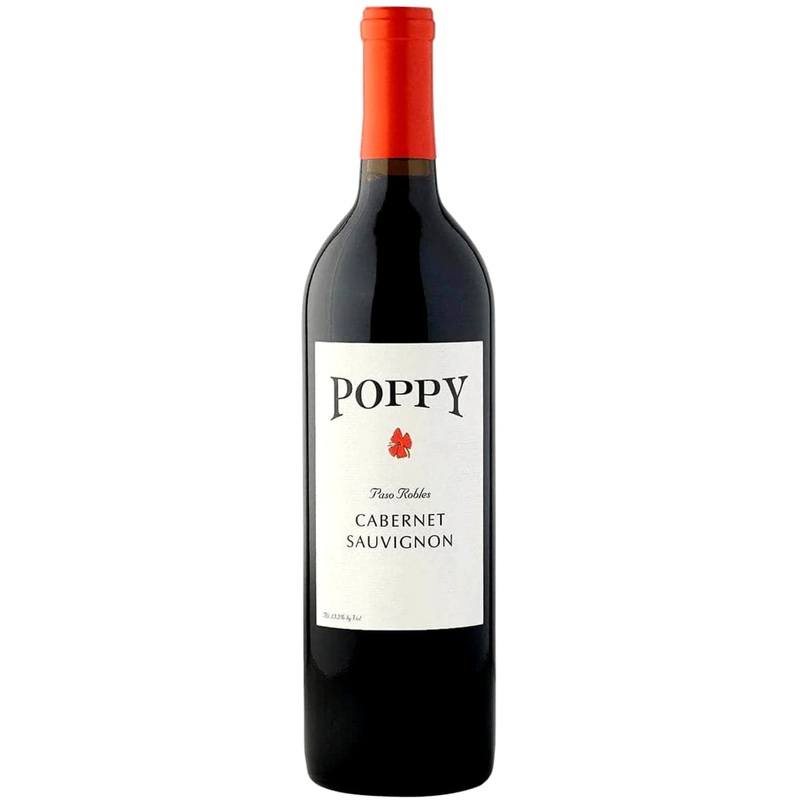 Poppy Wines Cabernet Sauvignon 2021 750ML Paso Robles