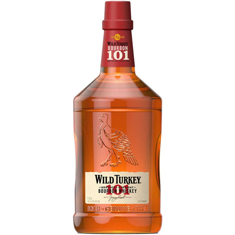 Wild Turkey 101 Proof Bourbon Whiskey 1.75L