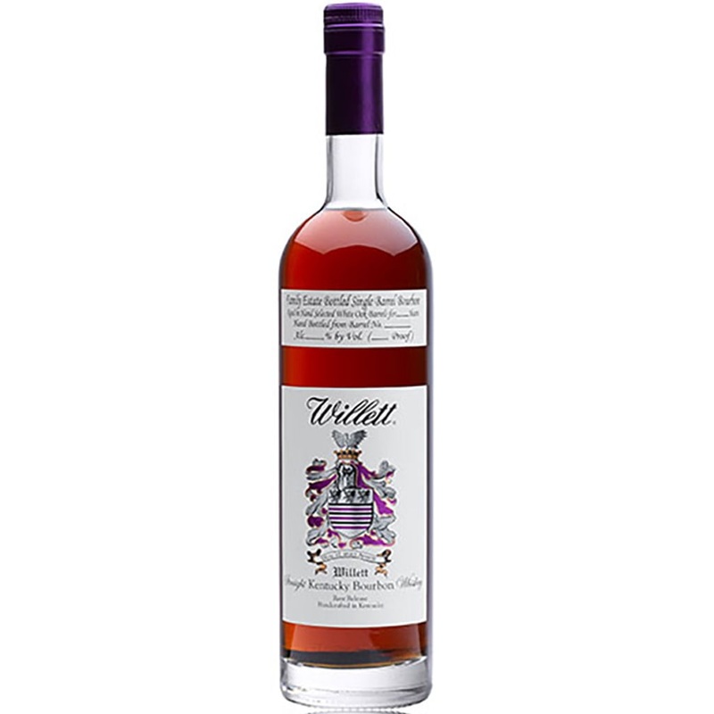 Willett Family Estate Bottled Single-Barrel 10 Year Old Straight Bourbon Whiskey 750ML