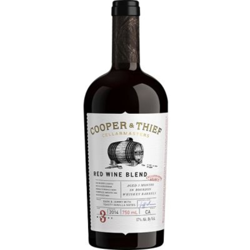 2021 Cooper & Thief Cellarmasters Bourbon Barrel Aged Red 750ML California