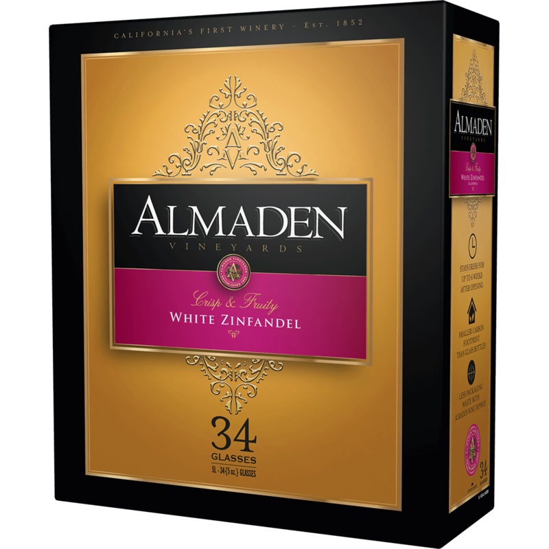 Almaden White Zinfandel NV 5L