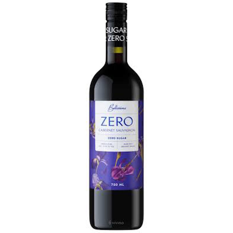 Bellissima Zero Sugar Cabernet Sauvignon Terre Siciliane IGT 2024 750ML Sicily