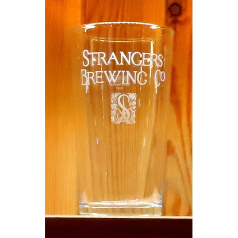 Strangers Pint Glass