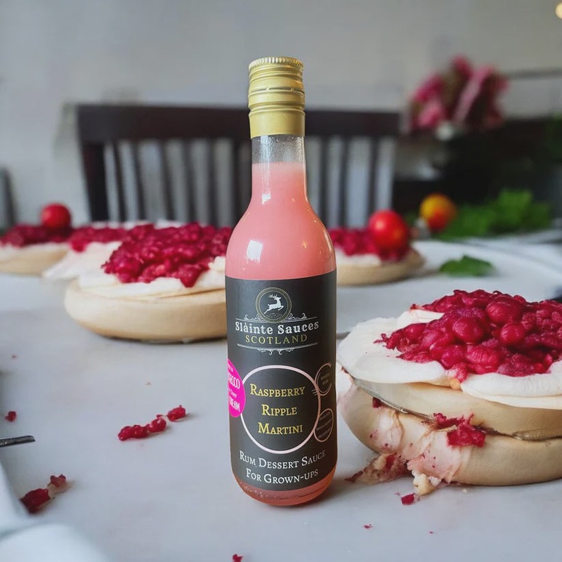 Slainte Sauces – Raspberry Ripple Martini