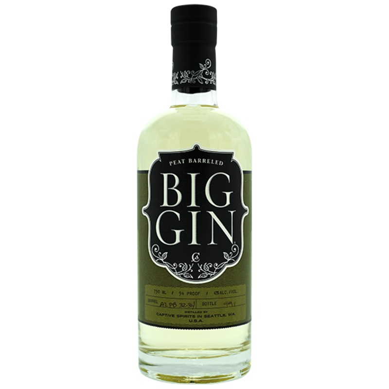 Big Gin Peat Barreled