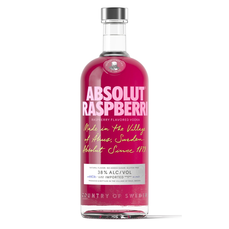 ABSOLUT RASPBERRI VODKA 1.75L