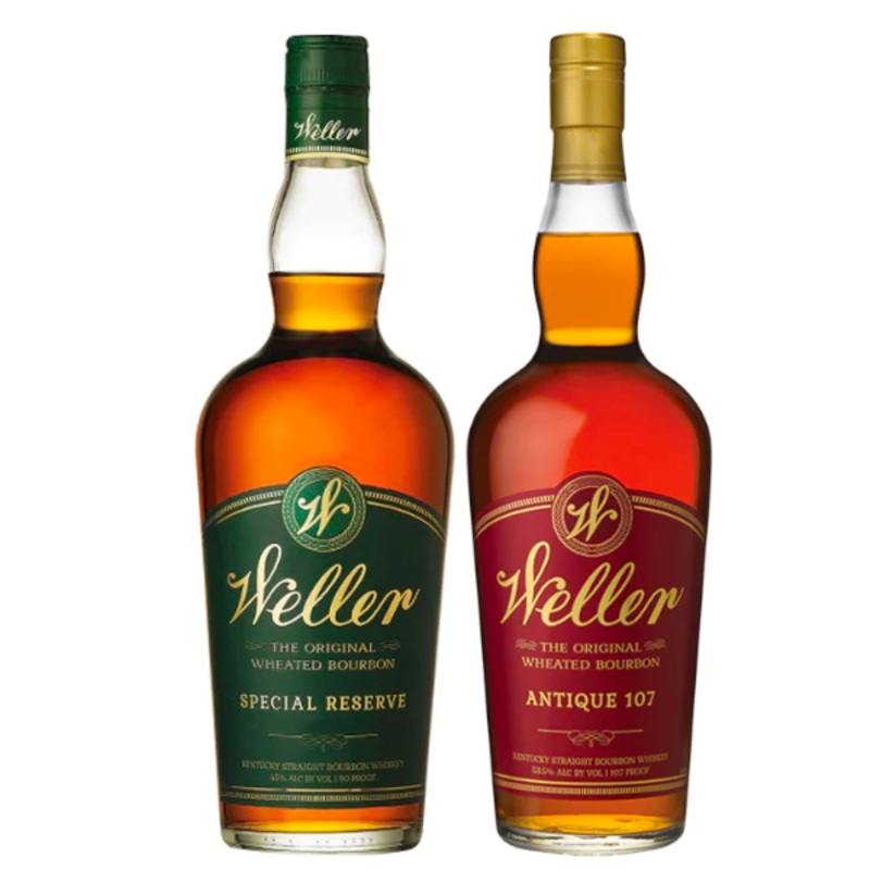 W.L. Weller Special Reserve and W.L. Weller Antique 107 Bundle