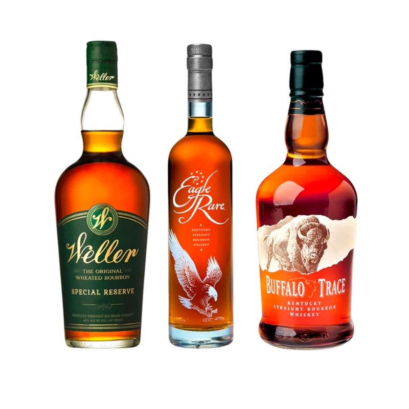 W.L. Weller Special Reserve & Eagle Rare 10 Year & Buffalo Trace Bourbon Bundle