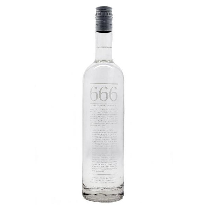 666 Pure Tasmanian Vodka