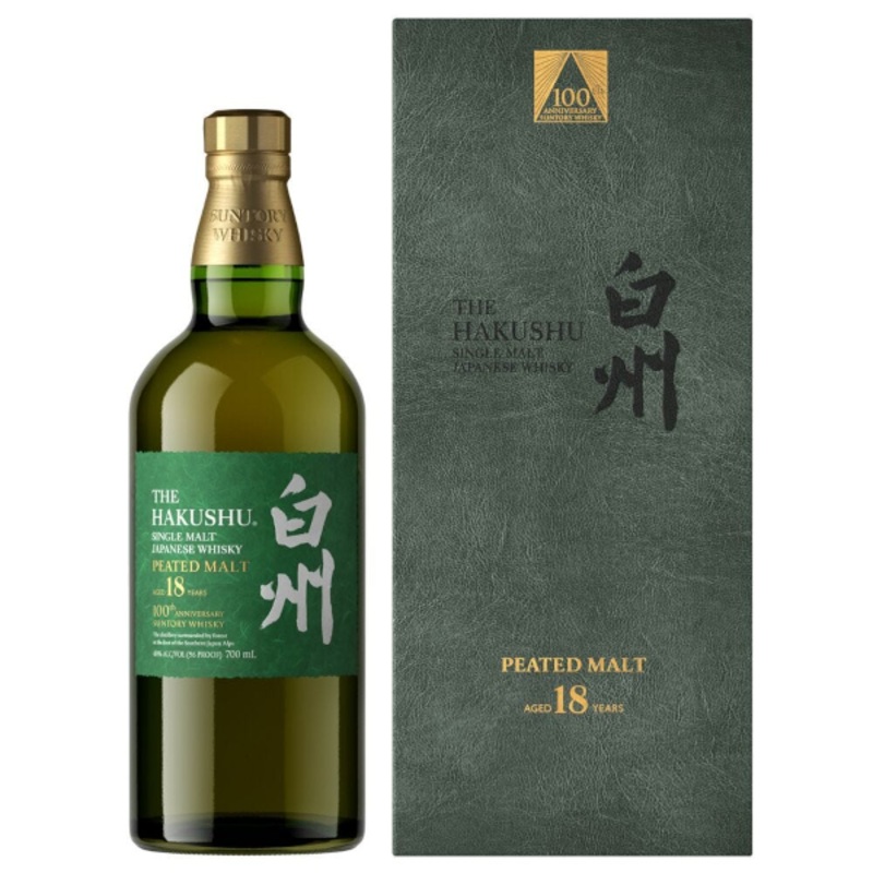 The Hakushu 18 Year Peated Malt 100th Anniversary Limited Edition