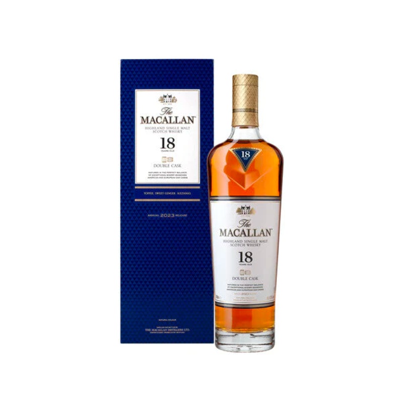 THE MACALLAN 18 YEAR OLD DOUBLE CASK