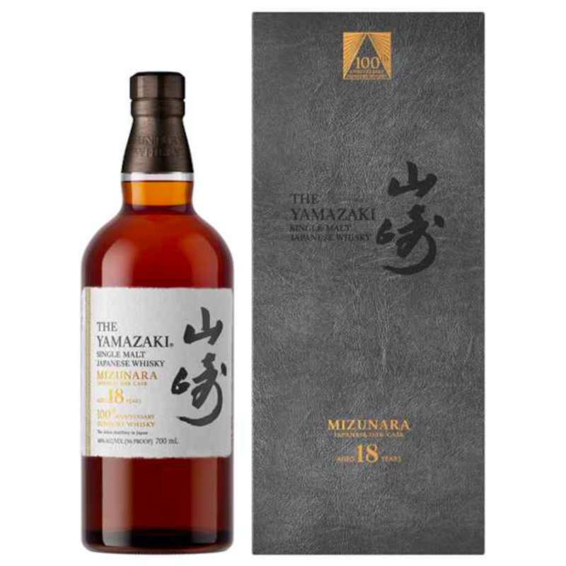 THE YAMAZAKI 18 YEAR MIZUNARA 100TH ANNIVERSARY LIMITED EDITION