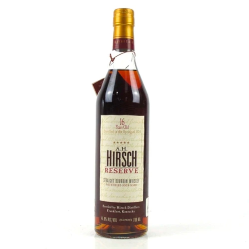 A.H. HIRSCH 1974 16 YEAR STRAIGHT BOURBON WHISKEY