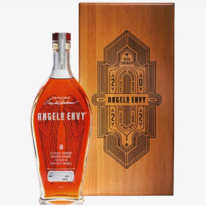 Angels Envy Cask Strength 2022 Port Finished Bourbon Whiskey