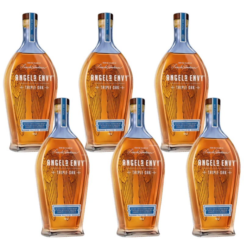 Angels Envy Triple Oak Straight Bourbon 6 Pack