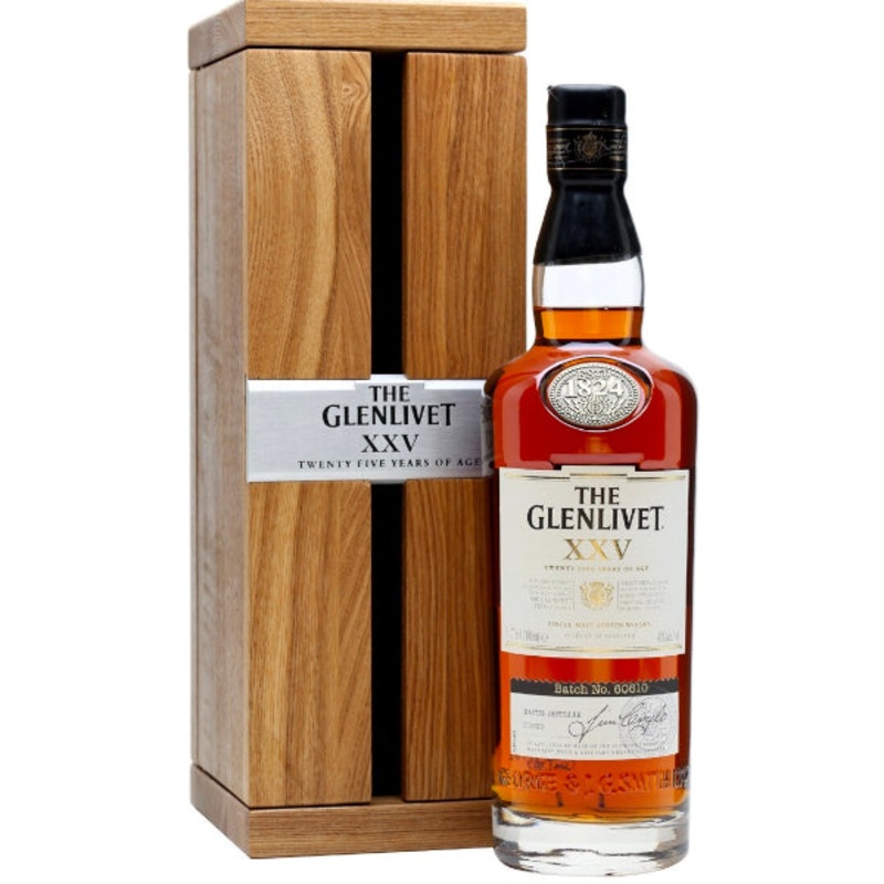 The Glenlivet XXV 25 Year Old Single Malt Scotch Whisky