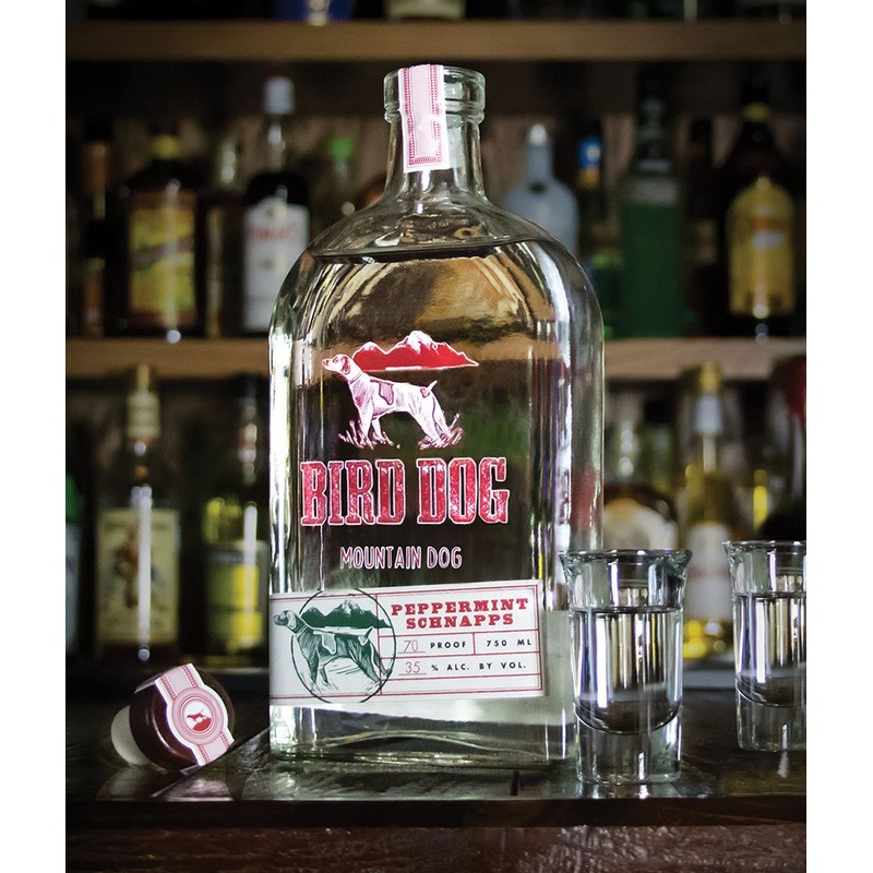 Bird Dog Mountain Dog Peppermint Schnapps