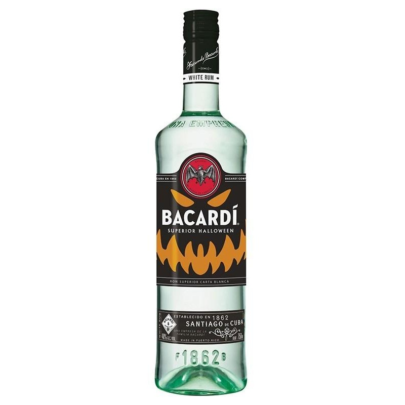 Bacard Superior Rum Halloween Glow-In-The-Dark Edition