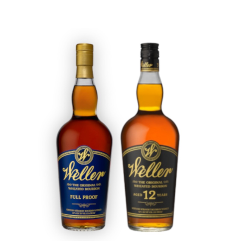 W.L. Weller 12 Year & W.L. Weller Full Proof Bourbon Bundle