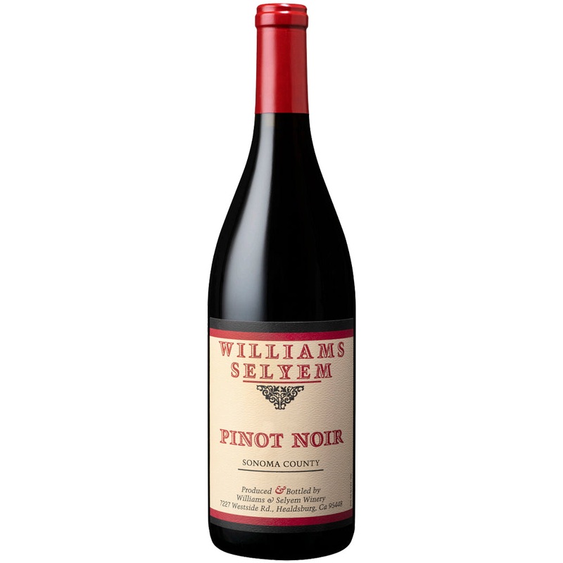 Williams Selyem Sonoma County Pinot Noir 2021 Single Bottle