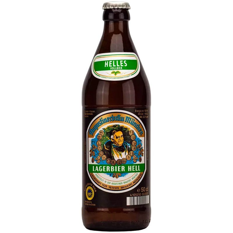Augustinerbru Mnchen Lagerbier Hell Single Bottle