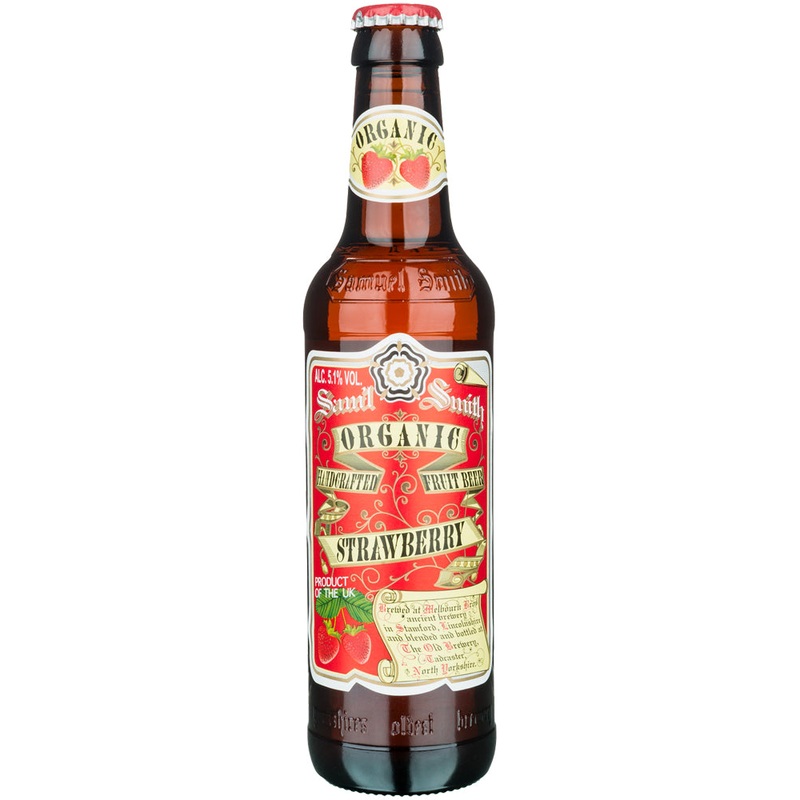 Samuel Smith’s Organic Strawberry Fruit Beer Single Bottle