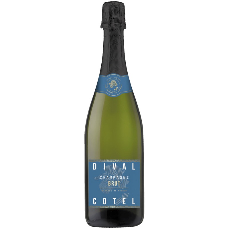 Champagne Dival Cotel Brut NV Single Bottle