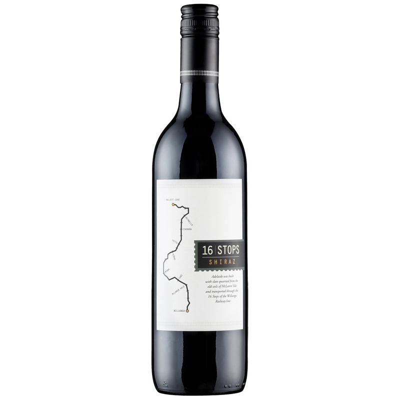 16 Stops Shiraz 2021 Single Bottle