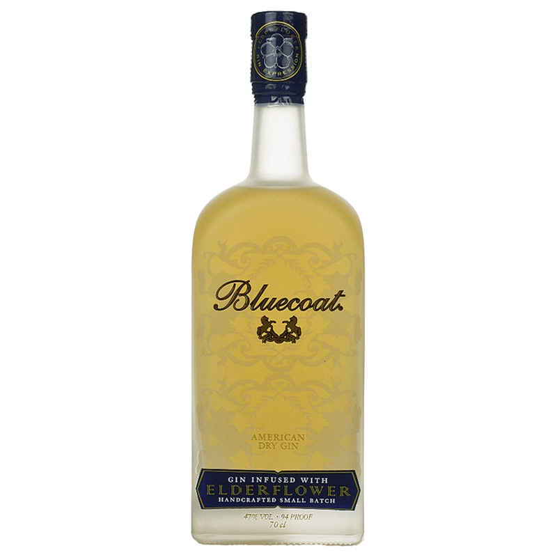 Bluecoat American Dry Gin Infused with Elderflower