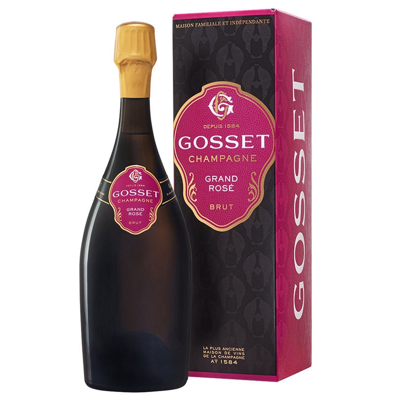 Champagne Gosset Grand Ros NV (Gift Boxed)
