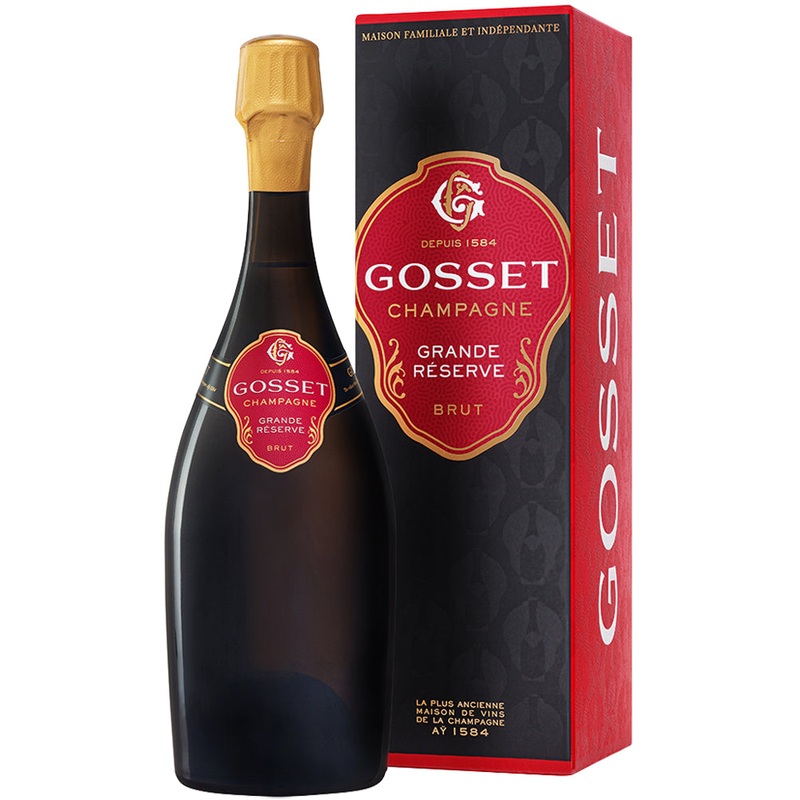 Champagne Gosset Grande Rserve Brut NV (Gift Boxed)