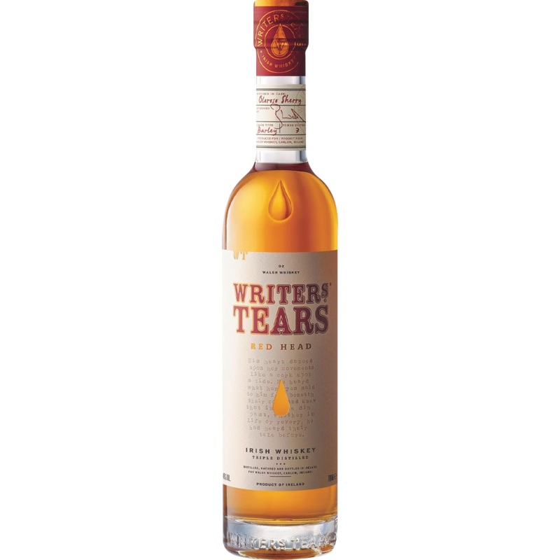 Writers Tears Red Head Single Malt Irish Whiskey 68