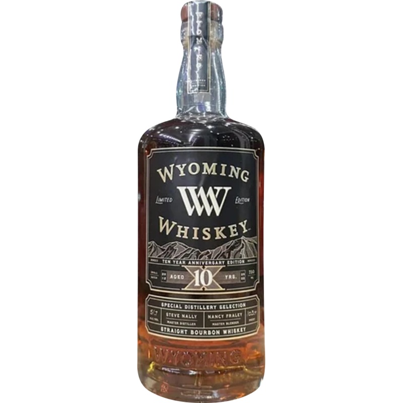 Wyoming Whiskey 10 Year Anniversary Edition Straight Bourbon 35