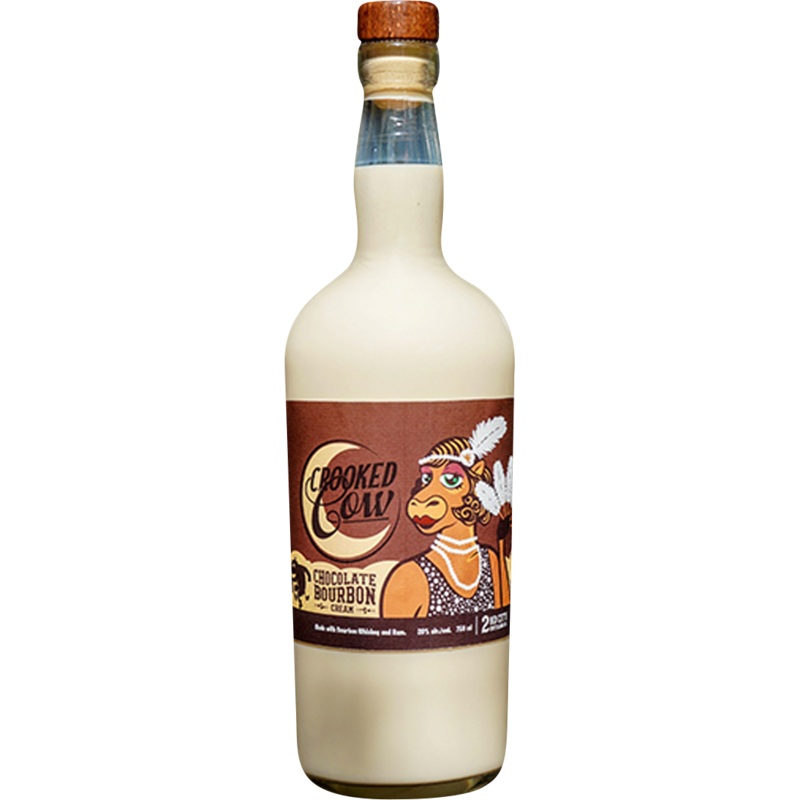 2nd City ‘Crooked Cow’ Chocolate Bourbon Rum Cream Liqueur 99
